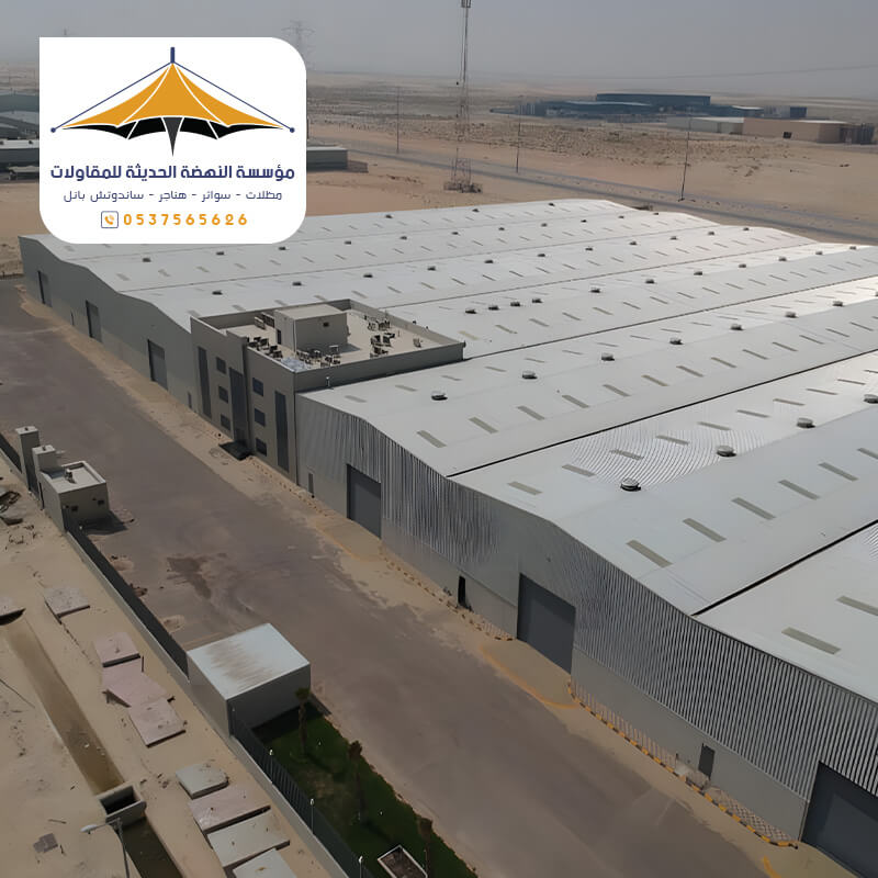 تركيب مستودعات وهناجر بجدة