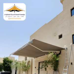 تركيب مظلات سيارات كهربائية في جدة