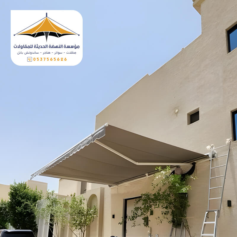 تركيب مظلات سيارات كهربائية في جدة