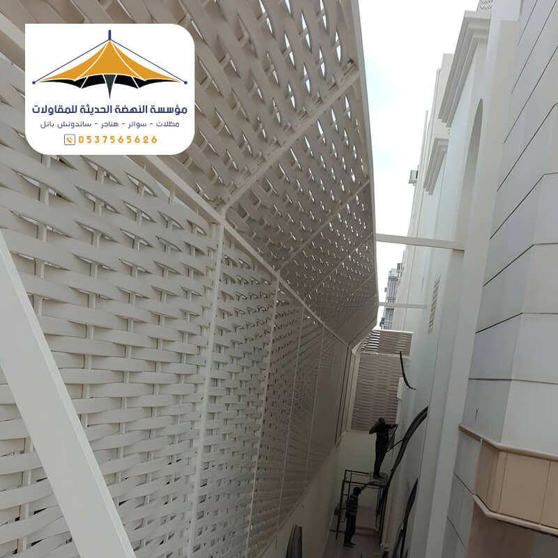 أفضل انواع سواتر الاحواش ساتر خشب بلاستيكي بجدة