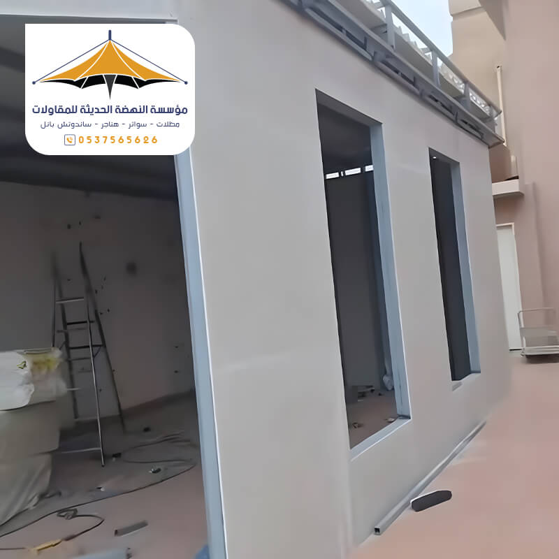 بناء غرف اضافية ضد الحرارة