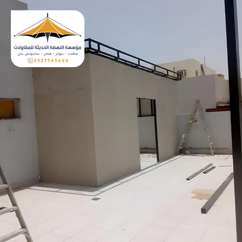 غرفة اضافية للشغالة والسواق