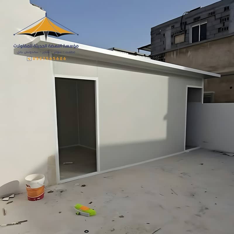 غرف ساندوتش بانل فوق الاسطح